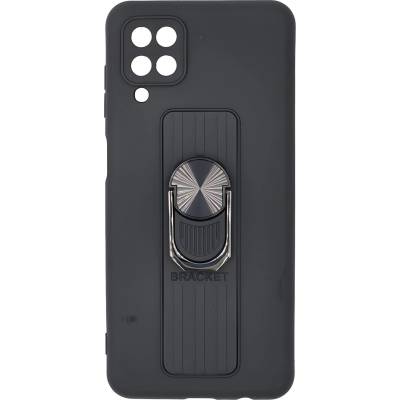 Samsung Калъф Ring Case за Samsung Galaxy A12/Galaxy M12 - Черен KP11358