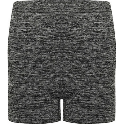 Tombo dámske bezšvové šortky TL301 dark grey marl
