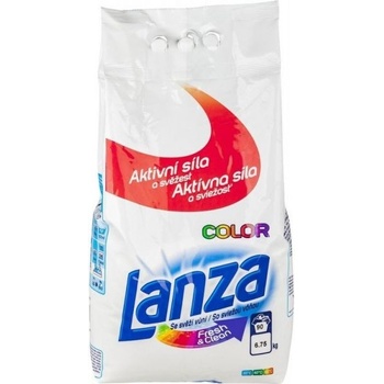 Lanza Color Fresh & Clean prací prášek se svěží vůní 6,3 kg