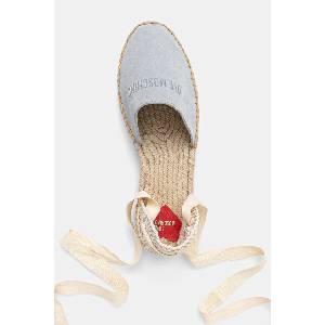 Love Moschino еспадрили дамски от велур (JA10562G0OIG5701)