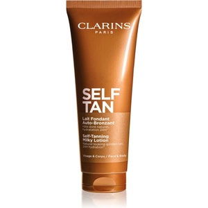 Clarins Self Tan Self-Tanning Milky Lotion автобронзант за тяло и лице 125ml