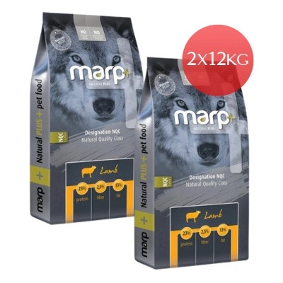 Marp Natural Plus jehněčí 2 x 12 kg