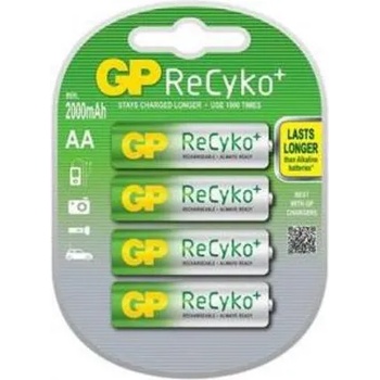 GP Batteries AA ReCyko 2100mAh (4) GP-BR-R6-2100-RECY-4PK