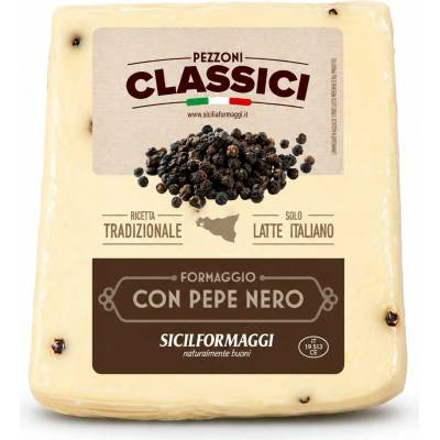 Sicilformaggi sýr s pepřem ovčí/kravský 180 g - 200 g
