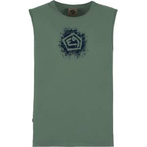 E9 Мъжки потник с широка презрамка E9 Spray Tank top - Agave - размер XL (216-7854-0115)