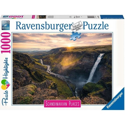 Ravensburger Skandinávská krajina Islandská příroda 1000 dílků