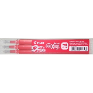 Pilot Frixion Point гумичка за игла 0, 25 мм червена 3 бр. /пак BLS-FRP5-R-S3 (BLS-FRP5-R-S3)
