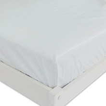 EVENIT Nepremokavá plachta Bavlna biela Jersey 100x200