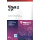 McAfee AntiVirus Plus 1 lic. 12 mes.