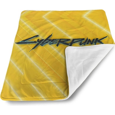 Sablio Detská deka pre bábätko Cyberpunk 2077 Žlutý