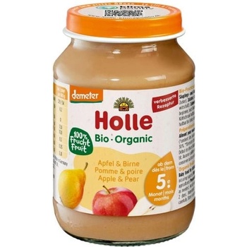 Holle пюре ябълка и круша 190г