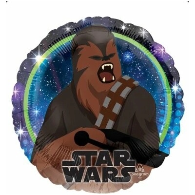 Anagram Kruh Star Wars Galaxy Chewbacca 43cm fóliový balónek