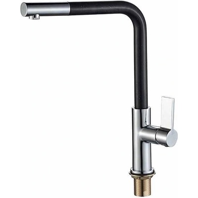 Inter Ceramic Стоящ смесител за кухня, Inter Ceramic, ICF 718650 BLACK (718650 BLACK)
