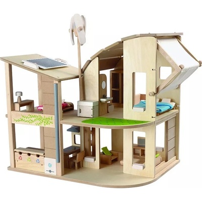 PlanToys Ekodomček s nábytkom