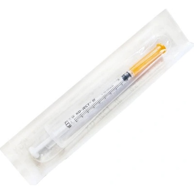 KDM Inzulínová injekční stříkačka U100 s fix jehlou 30 G 0,5 ml