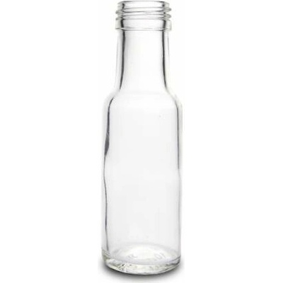 Skleněná lahev Dorica 100 ml čirá - PP 31,5