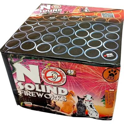 Kompakt NO SOUND FIREWORKS 49 ran 25 mm