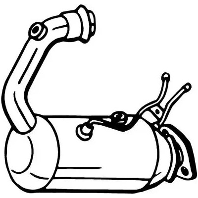 BOSAL Filtr pevných částic BS 095-814