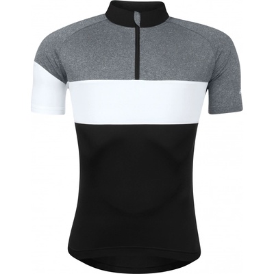 Force View černo-šedo-bílý krátký rukáv