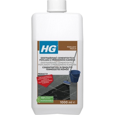 HG odstraňovač cementových povlakov z mramoru 1l