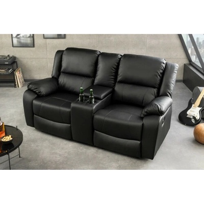Komfort-nábytok Relax 39474 Hollywood 2 sedenie Čierna