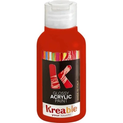 Akrylová barva 100 ml červená