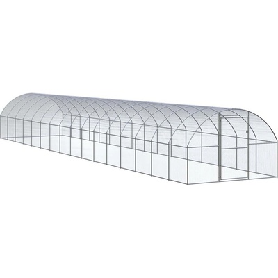 vidaXL Venkovní klec pro kuřata 3 × 16 × 2 m pozinkovaná ocel 9799.3095469