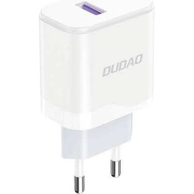 Dudao a20eu мрежово зарядно устройство с usb изход 18 w, pd 3.0 за бързо зареждане, БЯЛО gp-190519 (gp-190519)