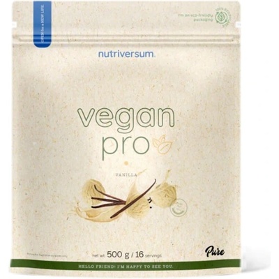 Nutriversum Vegan Pro | Pea and Rice Protein [500 грама] Солен карамел