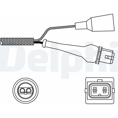 Lambda sonda DELPHI ES11000-12B1 (ES1100012B1)