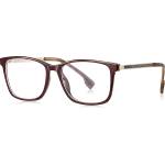 Techsuit Очила за компютър Techsuit Anti-Blue Light Glasses Reflex PC (LS202) - дамски, плосък връх - Червено дърво