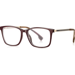 Techsuit Очила за компютър Techsuit Anti-Blue Light Glasses Reflex PC (LS202) - дамски, плосък връх - Червено дърво