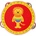 Orange Tree Toys Дървен музикален инструмент Orange Tree Toys - Тамбурина, лъв (OTT14226)