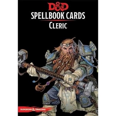 Gale Force Nine Dungeons & Dragons: Spellbook Cards Cleric 153 Cards