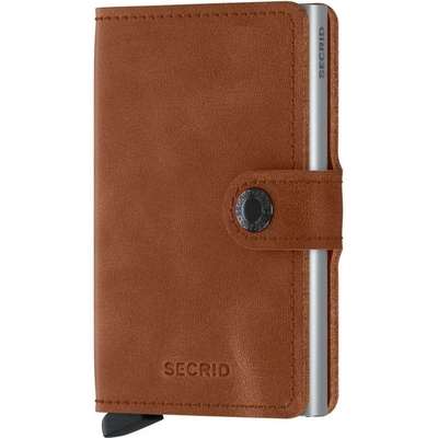 Secrid Miniwallet Vintage cognac/silver