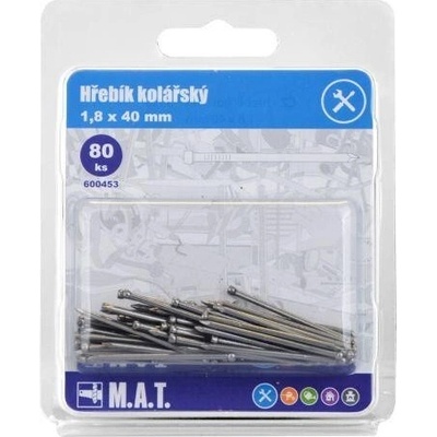 hřebík kolářský 40x1,8mm (80ks)