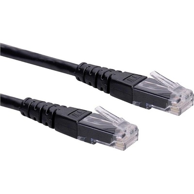 Roline 21.15.1515 RJ45 CAT 6 U/UTP 0.30m černý