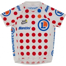 Santini TOUR DE FRANCE 2024 bílá/červená jr