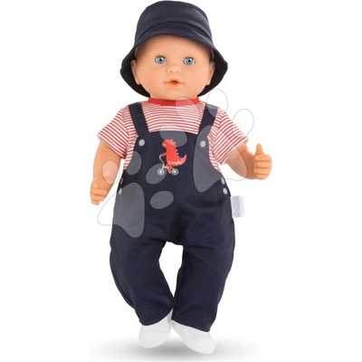 Corolle Eliott Mon Grand Poupon s modrými klipkajúcimi očami a špúliace ústočká 36 cm