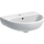 Geberit Selnova - Умивалник 50х41 см, с преливник, отвор за смесител, бял 500.295. 01.7 (500.295.01.7)