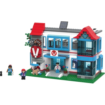 Playtive Clippys Stavebnica veterinárna klinika