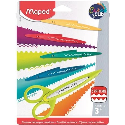 Maped Ножица, зигзагообразна, MAPED "Créa Cut", 5 различни модела 601006 (601006)