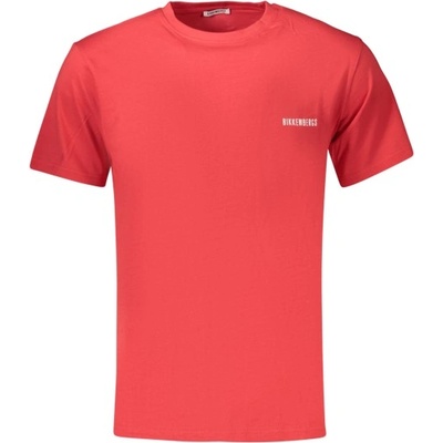 Bikkembergs Мъжка тениска с къс ръкав bikkembergs, Размер l, Цвят Червено (bkk2mts01_rored)