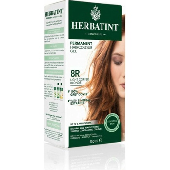 Herbatint permanentná farba na vlasy svetle medená blond 8R 150 ml