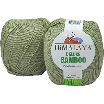 Himalaya příze DeLuxe Bamboo_124-32 jemná olivová