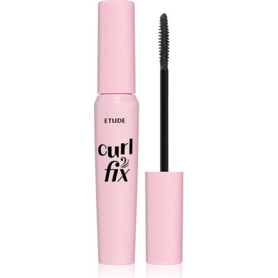 ETUDE Curl Fix Mascara водоустойчива спирала за обем и извити мигли цвят Black 8 гр
