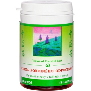 TCM Herbs Vidina pokojného odpočinku 100 tabliet