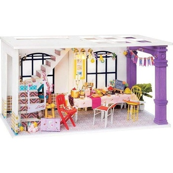 ROBOTIME miniaturní domeček - Party time LED DIY 1:24