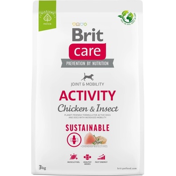 Brit Care Sustainable Activity Chicken & Insect 3 kg