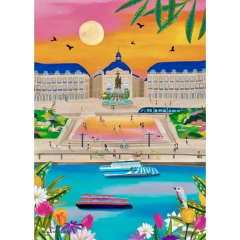 Pieces & Peace - Puzzle Bordeaux - Place de la Bourse - 500 piese
